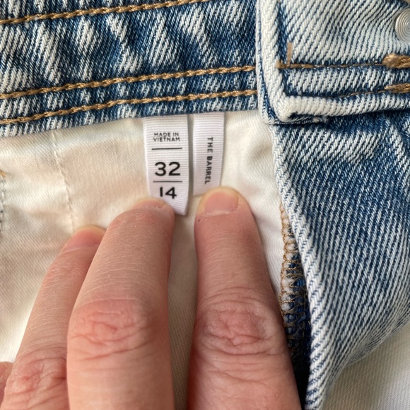 LOFT High Rise Barrel Jeans - Picture 6 of 6